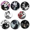 32/44/58mm Cartoon Anime Black Butler Badge Brooches for Hat Creative Lapel Pins Round Soft Button Pin Decoration Gift Accessory 32/44/58mm