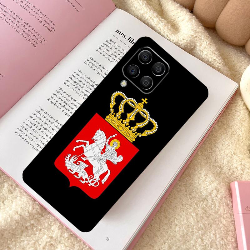 Чехол с флагом Грузии для Samsung Galaxy M12 M14 M11 M13 M15 M06 M16 M36 M56 M31 M53 M32 M52 M35 M55 M34 M54