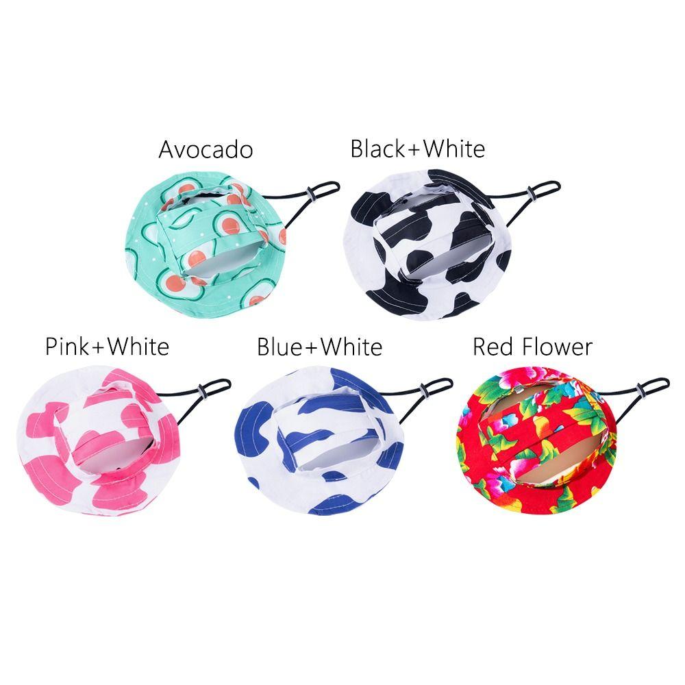 Breathable Sport Hat Anti Stripping Dog Bucket Hat Fashion Cat Fisherman Hat Travel