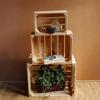 Caisse De Rangement - CREATIVE DECO - Bois Naturel - 40 X 30 X 15 Cm
