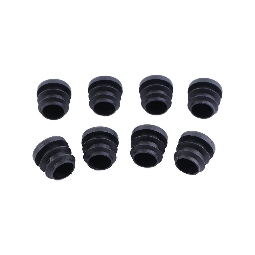 10 шт. Заглушки-вставки для труб, Заглушки для ножек мебели, Заглушки для стальных труб, Торцевые заглушки, Пылезащитная крышка для круглой трубы