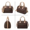 Весенний шик Простая удобная в носке сумка-подушка Boston Printed Girl Tote Commuter Crossbody на одно плечо
