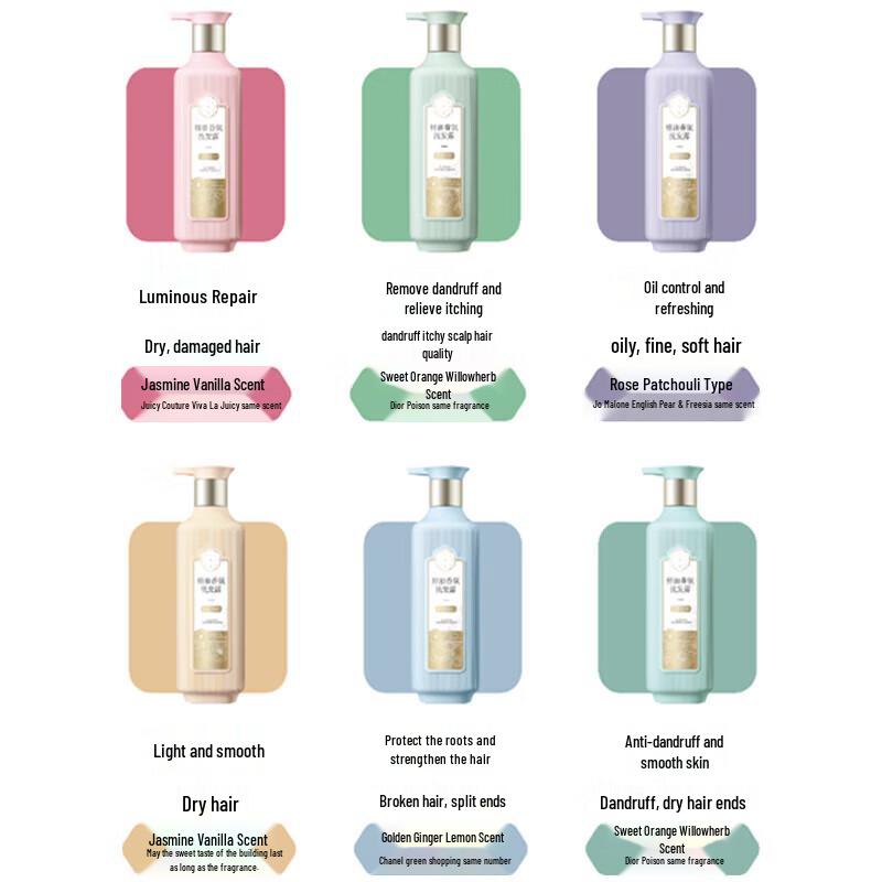 Sanshenghua Anti-Dandruff & Itch Relief Essential Oil Shampoo