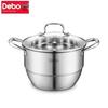 Пароварка Debo из нержавеющей стали, 24 см
