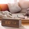 Multi-Function LED Alarm Clock Wireless Charging Dock With Temperature Display Smart Wireless Charging Alarm Clock