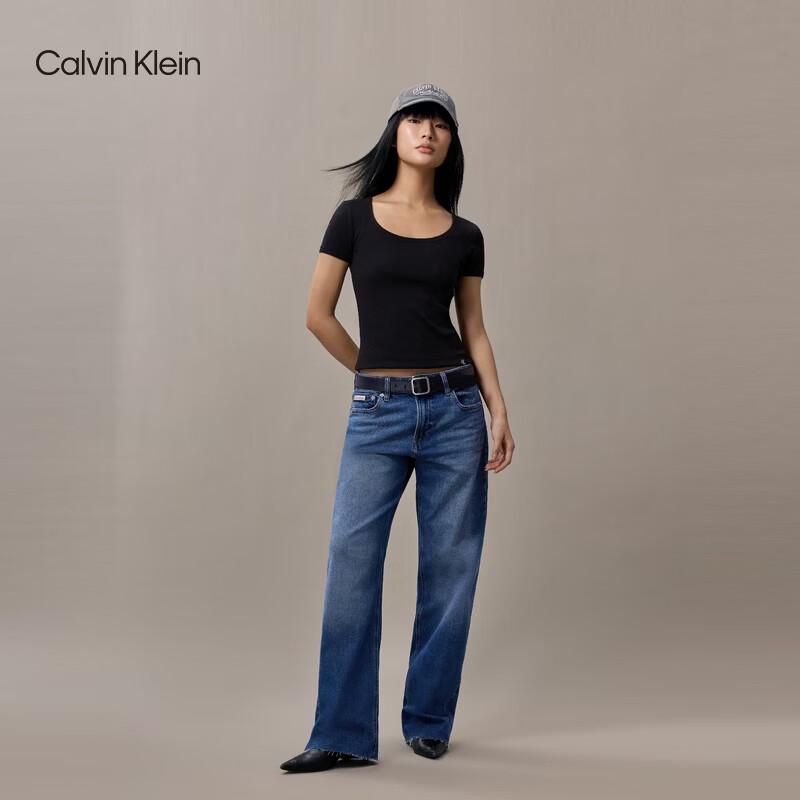 Calvin Klein Джинсы Серия 90-х Женские Прямые Джинсы