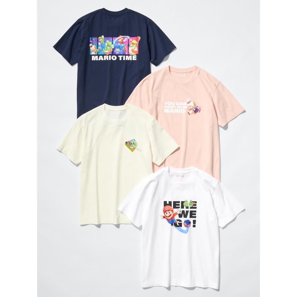 Uniqlo Япония Фильм Супер Марио Галактика Ут