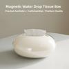 Художественная магнитная настольная коробка для салфеток Органайзер для дома и офиса Премиальный диспенсер для бумаги для рабочего места Декор для гостиной Чехол для салфеток