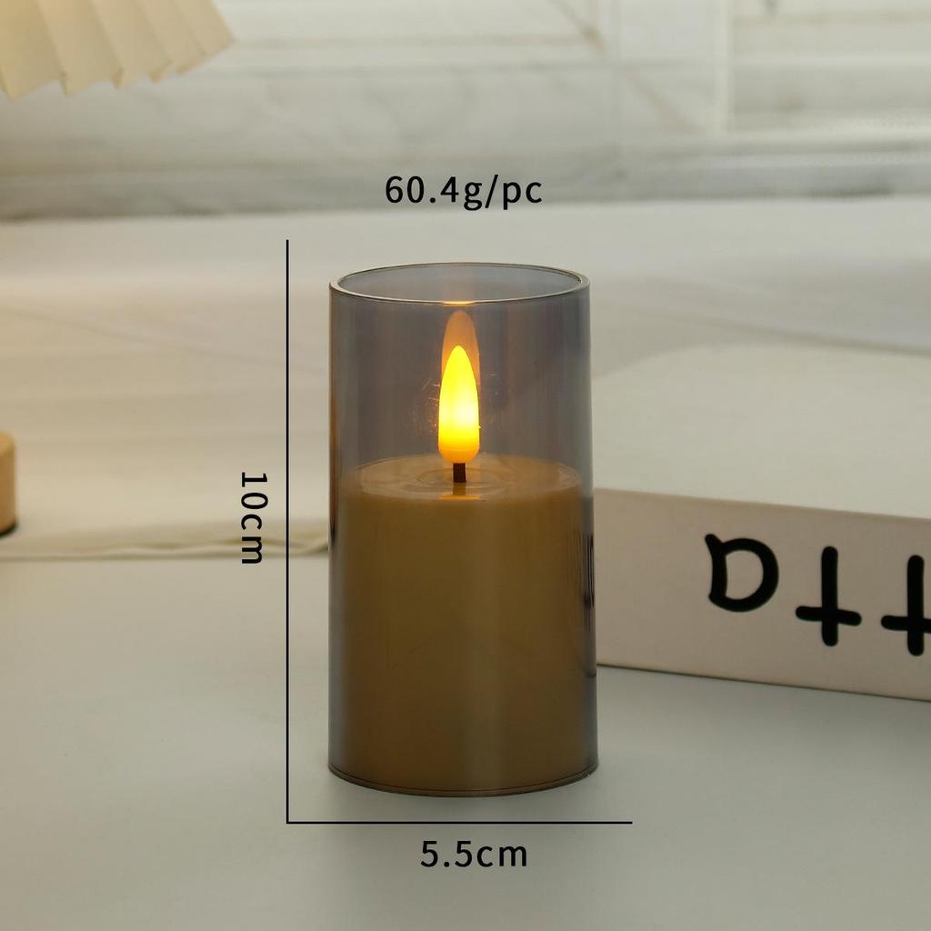 Remote Control LED Flickering Candle Cup for Weddings and Birthdays