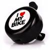 DING DONG BICYCLE BELL I <3 MY BIKE BLACK