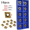 10pcs CCMT060204-HM YBC251 Lathe CNC Carbide Inserts Insert For Turning Tool