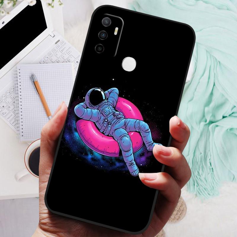 Чехол для OPPO A32 A53 A53S 2020, Чехол для телефона OPPO A15 A15S A35, Силиконовый мягкий задний чехол со львом и волком, Защитный чехол A53 2022