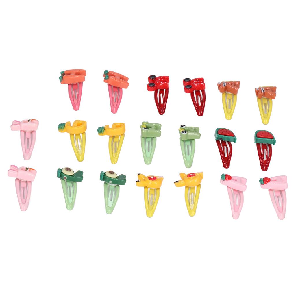 20 шт. Заколки-клипсы для волос для питомцев, пластиковые, милые, в форме букв, для собак, кошек, кроликов