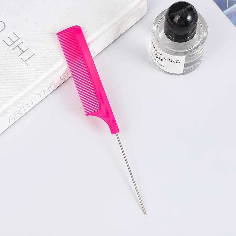 Расческа с игольчатым хвостом из жаропрочной стали для фотостудий