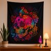 Day of the Dead Skull Cotton Wall Art