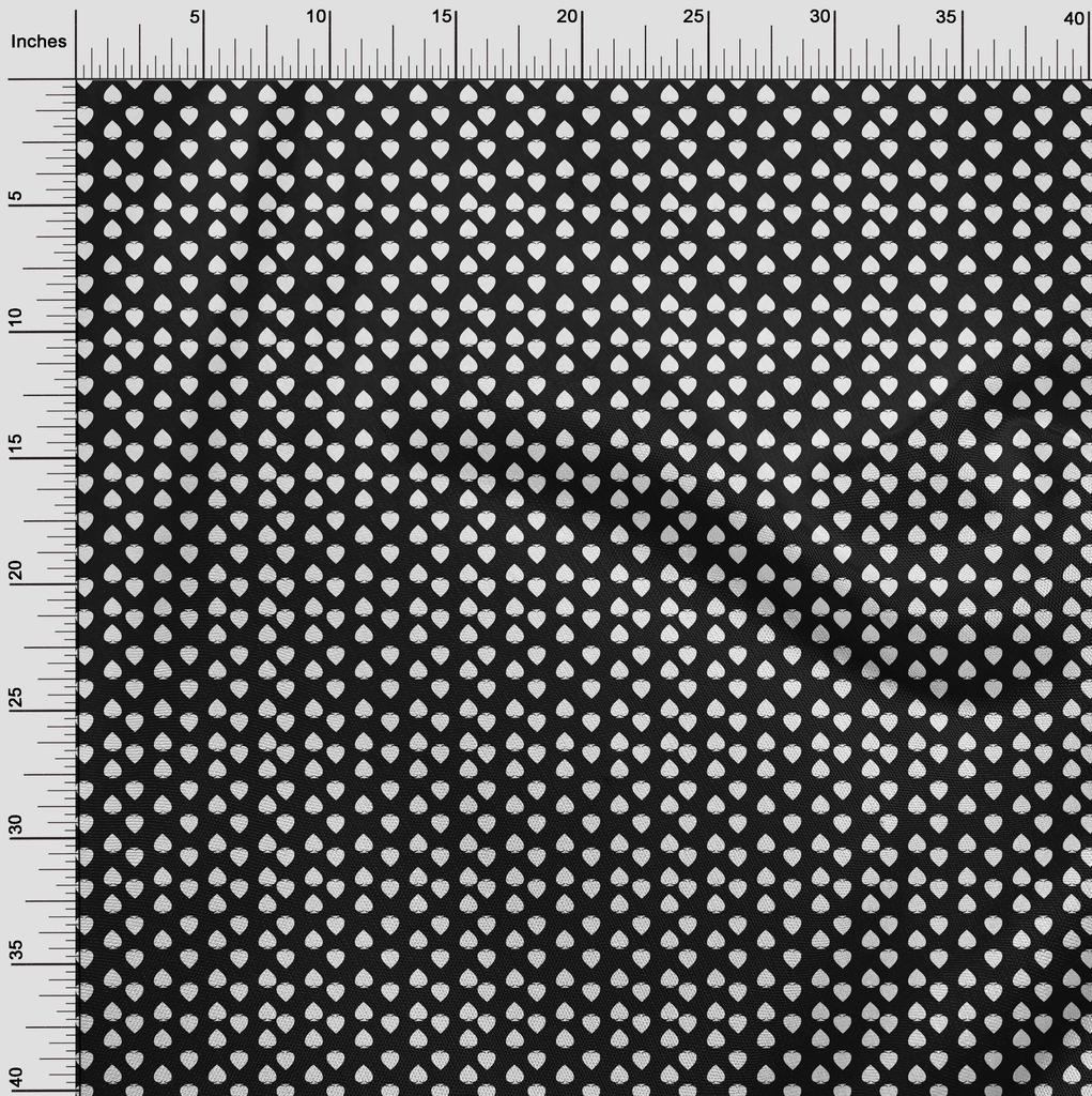 oneOone Ткань Cotton Flex Black, швейная ткань с принтом в виде покерных карт, от The Yard, 40 дюймов
