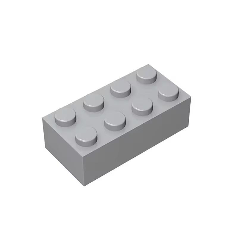 Нетоксичный 50 г / 20 шт. 3001 2x4 Высокий 8-отверстий Строительный блок Moc Цвет Свободные детали Совместимый с Кирпич DIY Детская игрушка Сборка