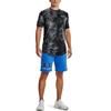 Under Armour T Shirts Men's Black Crew Neck Moderate Straight Fit 1370517-001
