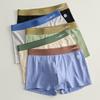 10 Pcs Men's Striped Homme U Convex Boxer Shorts Underwear Sexy Underpants Man Male Lingerie Boxershorts Panties