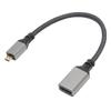 HD Multimedia Interface Cable 4K 60Hz Male to Female Micro to HD Multimedia Interface Cable for PC