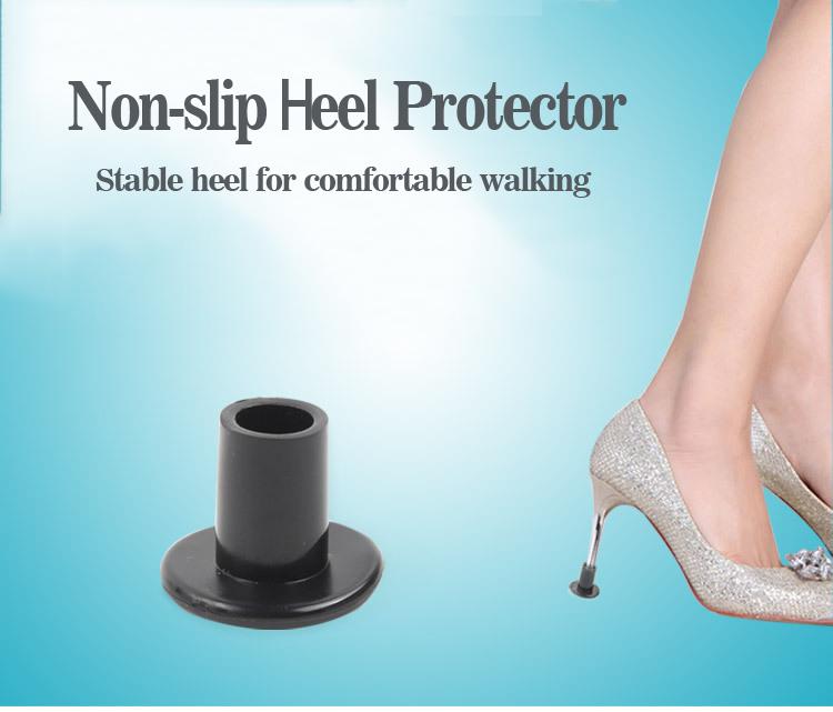 Нескользящий чехол для обуви на высоком каблуке, защита для вечеринок, латинских танцев, противоизносные стопоры для обуви, свадебная противоскользящая вставка для ухода за обувью