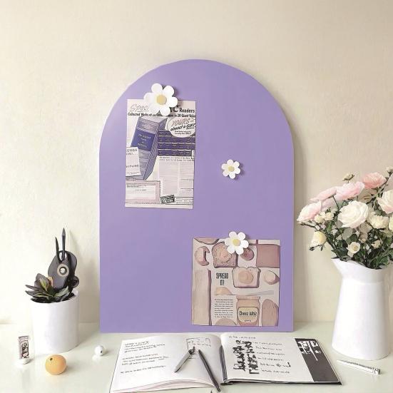 Магнитная доска для сообщений Металлическая доска для объявлений Магнитная подставка для дисплея для дома