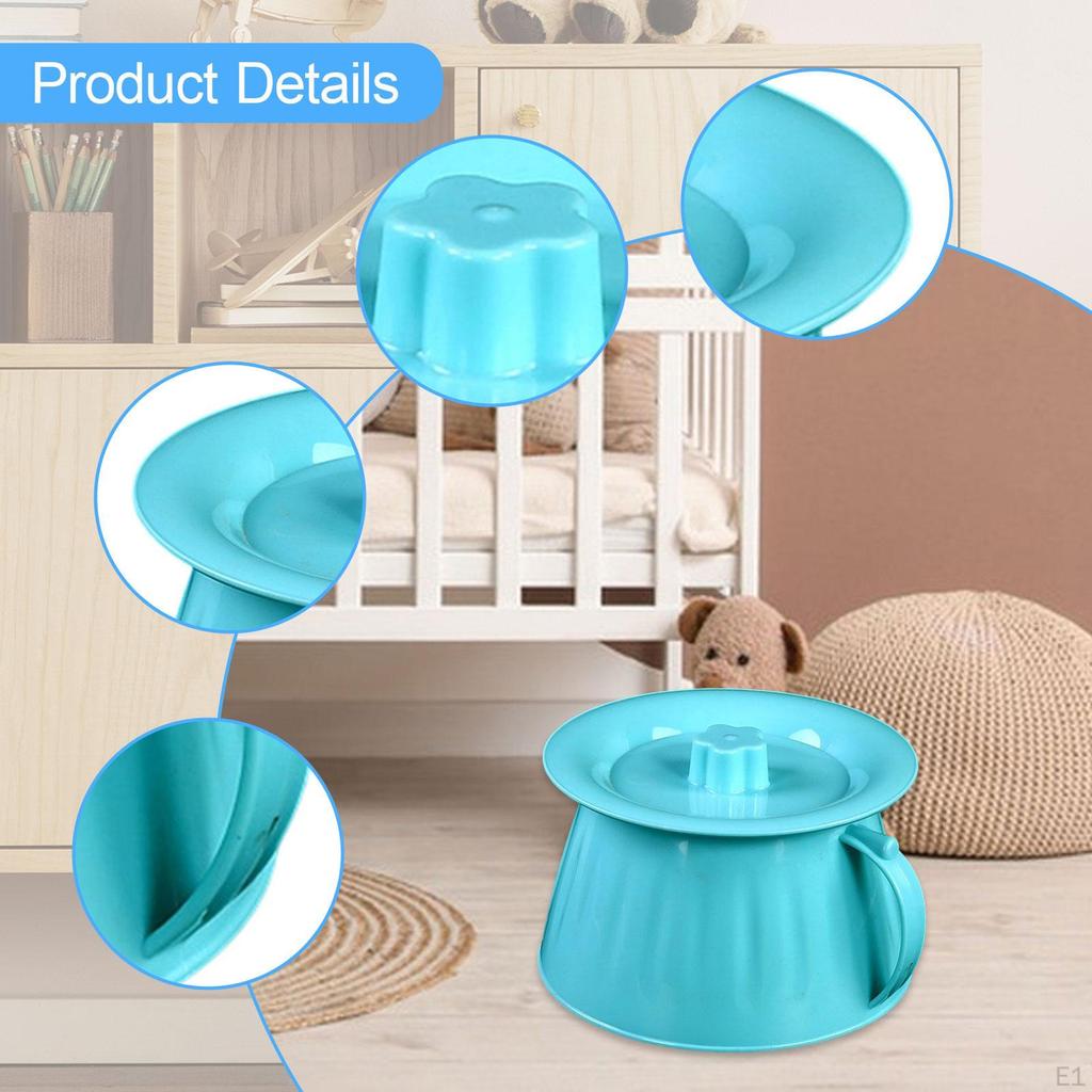 Портативный писсуар с ручкой, бутылка для мочи, контейнер для спальни, путешествий, дома, для мужчин, женщин, пожилых людей