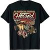2024 Vintage Hot Rod Speed and Power Shirt for Men T-Shirt Fashion Hip Hop T's My Life T-shirt Cotton Tees Short Sleeve Tops