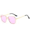 2019 Retro Square Sunglasses, Small Frame Metal Glasses Square Sunglasses Men'S Sunglasses