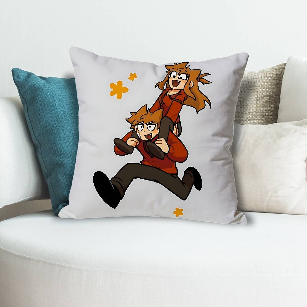 EEddsworldsS Веб-драма Различные размеры Квадратная наволочка Для автомобиля Дома Спальни Декор Персонализированный Подарок на День святого Валентина