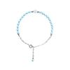 Trendy Turquoise Baby Blue Bracelet: Elegant Gift for Stylish Girls