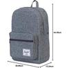 Рюкзак Herschel Pop Quiz raven crosshatch (10011-00919-OS)