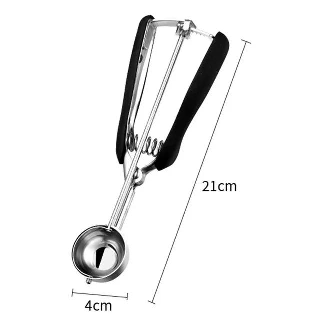 Stainless Steel Cookie Scoop Small Medium Large Cookie Scooper for Melon Ball Cookie Dough Baking Multipurpose Ice Cream Scoops