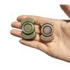 3-in-1 Transforming Fidget Spinner Pop It Coin EDC Stress Relief Toy Zinc Alloy