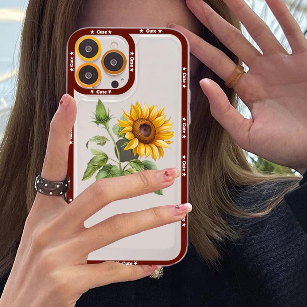 Beautiful Flower sunflower Phone Case For Redmi 7 8 9 A For Redmi Note 5 7 8 9 10 11 Pro Max 4G 5G Funfas