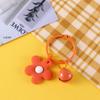 Wild Girls Women Bell Korean Key Ring Fashion Jewelry Flower Keychain Bag Pendant