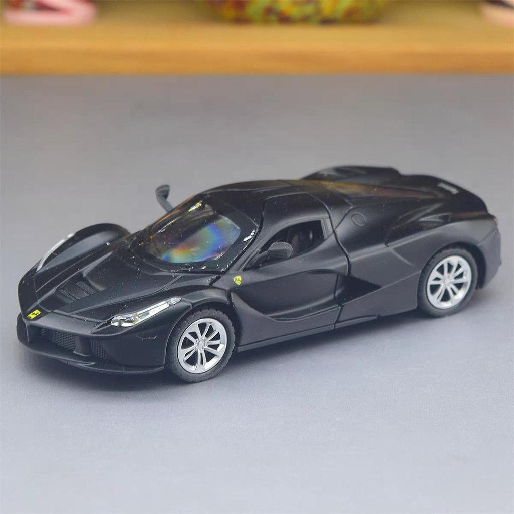 Ferrari LaFerrari Laboratory Supercar Simulation Diecast & Toy Vehicles Sounds & Light Pull Back Car 1:32 модели из сплава в подарок на день рождения