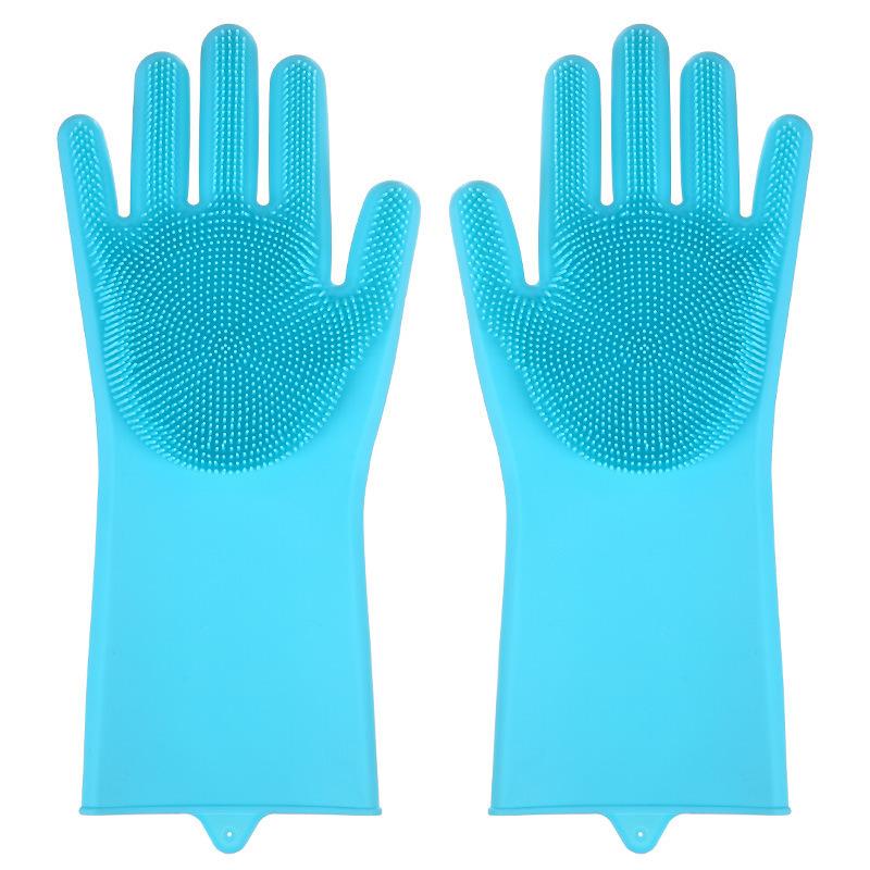 Чистящие перчатки для ухода за домашними животными, шампунь для купания, перчатки для собак и кошек, скребок, волшебное средство для мытья посуды, губка, силиконовая перчатка для удаления волос