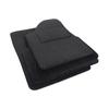 Tapis De Sol Noir Velours - J&amp;J AUTOMOTIVE - Renault Megane 1 - Sur Mesure - Antidérapant - Imperméable