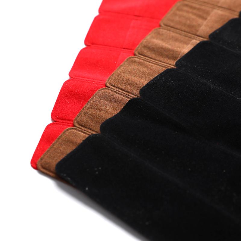 10 шт. бархатный чехол для перьевой ручки, чехол для одного карандаша, ретро-чехол для ручки