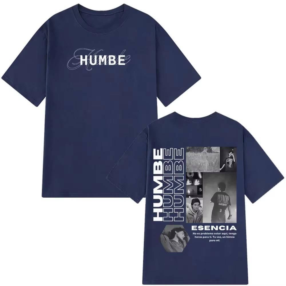 2026 Singer Humbe Esencia Тур Принт Футболка Мужская Женская Летняя Хлопок Повседневные Футболки Хип-хоп Готика Панк Футболки Топы Ins