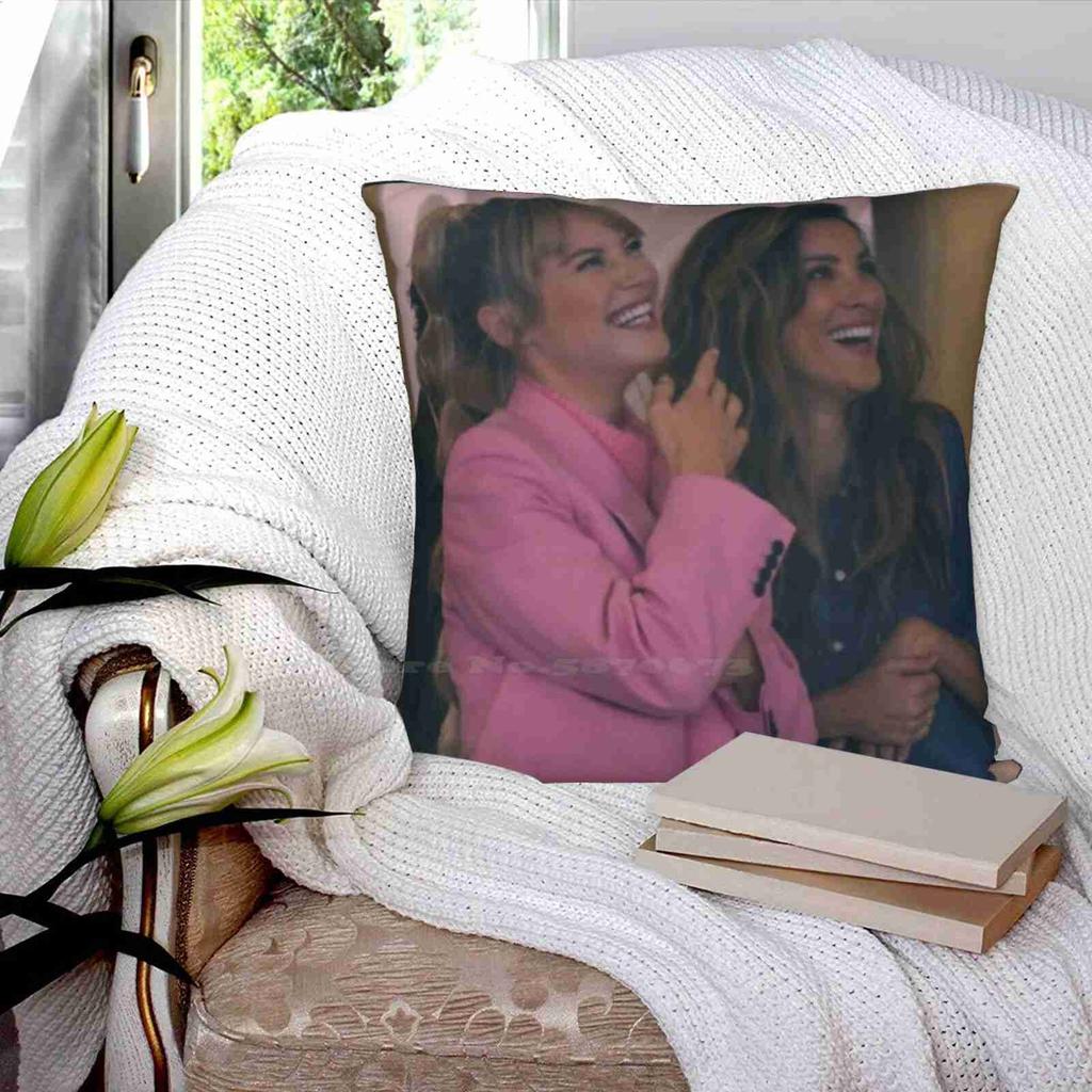 Danielle And Stefania #9 Fashion Sofa Throw Pillow Cover Pillowcase Maya Bishop Carina Deluca Station 19 Greys Wlw Couple