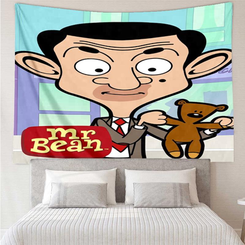 Mr. Bean's Adventure Tapestry Hanging for Bedroom,Livingroom, Playroom,Decor Art Room Wall Tapestry Holiday and Birthday Gifts