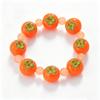 Браслет из 3D-смоляных бусин в стиле дофамина, яркий, штабелируемый, модная ручная цепочка с фруктами, для вечеринки