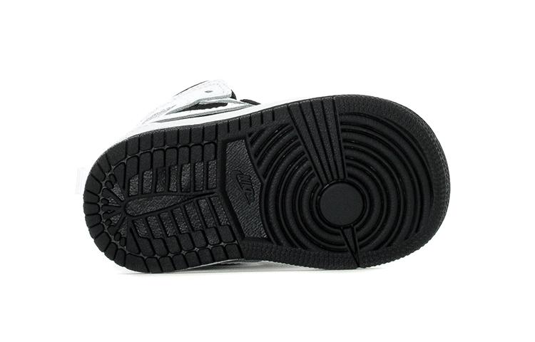 Jordan 1 Mid Белый Черный TD 640735-113