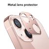 For iPhone 13/13 Mini Hollow Lens Protector Aluminum Alloy Phone Camera Bezel Cover
