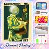 Arctic Monkeys Diamond Painting Kit 5D Full Drill DIY Diamond Mosaic Wall Art Home Decor