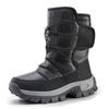 Winter Large Size Outdoor Snow Boots Men's Shoe Mid-tube Men Boots Hiking Shoes Men Non-slip Warm Shoes Man Botas Altas Botines