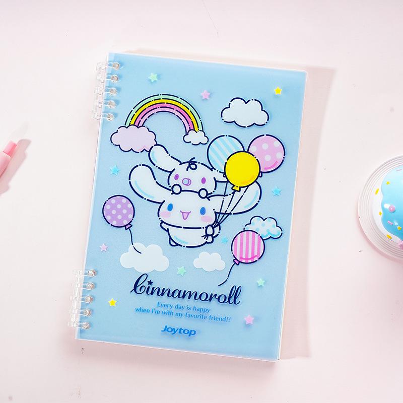 Yue Mu Sanrio A5 Милый Мультяшный Блокнот-Папка на Кольцах с Линованными Страницами