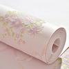 1Sheet Floral Printed Background Decoration Wall Sticker Home Decor Self Adhesive Living Room Non Woven Fabric Bedroom